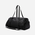 Men's Leather Gym Bag Black