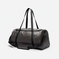 Men's Leather Gym Bag Graphite