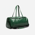 Men's Leather Gym Bag Forest Green