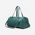 Women's Leather Gym Bag Soft Teal