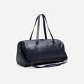 Men's Leather Gym Bag Navy